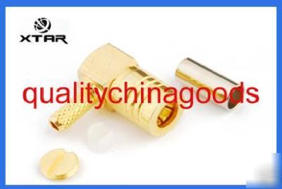 Smb female connector right angle crimp for RG316 RG174