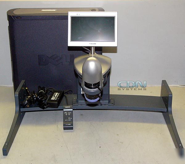 Sony tw-TL8SN video inspection microscope 8-80X zoom