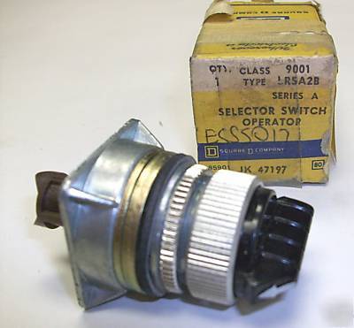 Square d 9001 LRSA2B selector switch operator