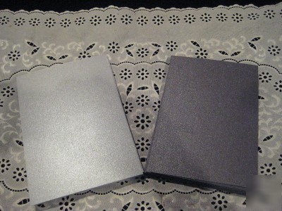 Invitation card stock granite dark & light grey gray