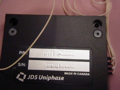 Jds uniphase SW14-Z328 fiber optic switch -working pull