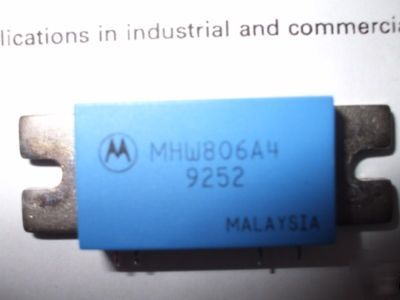 Motorola MHW806A4 900MHZ rf power amplifier module