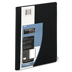 Refillable business notebook cover, business card/pen h