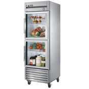 True t-23G-2| half door glass refrigerator | 23CUFT