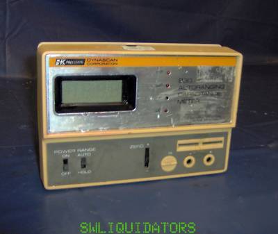 Bk precision model 830 autoranging capacitance meter