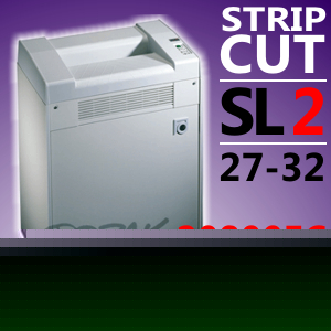 Dahle departmental strip-cut paper shredder - #20800EC