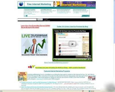 Free internet marketing.com number one has traffic 