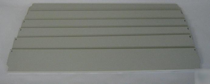 Lot of 6 safco media case shelves