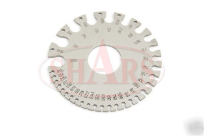 New non ferrous & sheet metal gage tool sheet hardened 