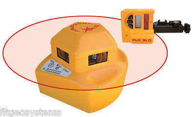 Pls 360 system laser level tool w/ detector