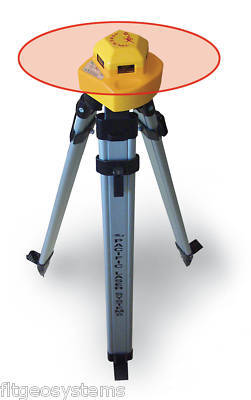 Pls 360 system laser level tool w/ detector