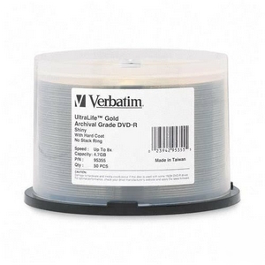 Verbatim 95355 -50PK dvd-r 8X 4.7GB ultra