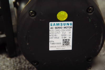 Samsung 200W servo pack,driver motor 3AXES cnc,router