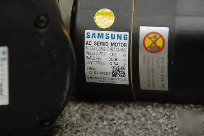 Samsung 200W servo pack,driver motor 3AXES cnc,router