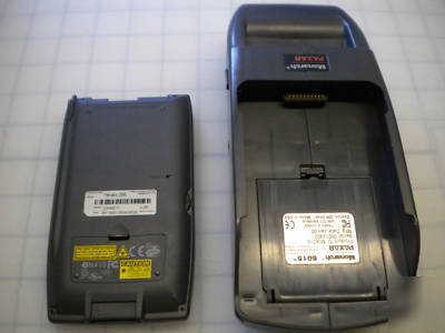 Used symbol palm scanner spt 1500 ZRG40400E w/handheld