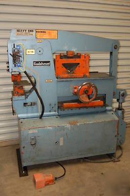 Scotchman 65 ton ironworker model 6509 with dies