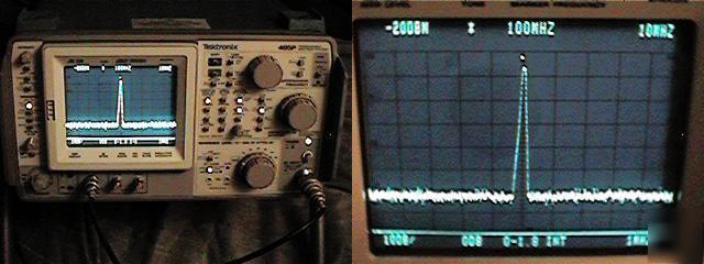 Tektronix 495P spectrum analyzer gpib 