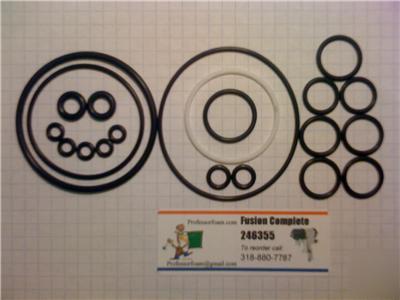 5 complete o ring kits graco fusion air purge ap 246355