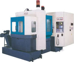 Akira-seiki H4-xp horizontal machining center 2005 cnc