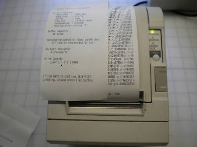 Epson tm-T88II thermal receipt printer pos M129B
