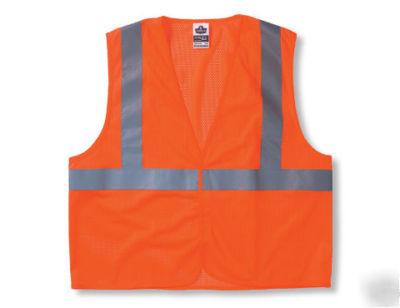 Ergodyne 8210HL high vis class 2 vest orange 2XL/3XL