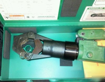 Greenlee 1990 hydraulic dieless crimper 
