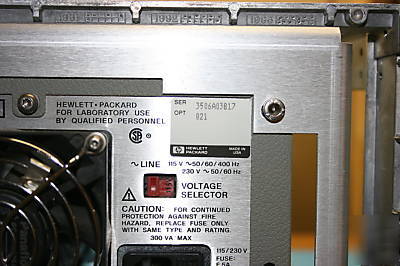Hp agilent 8591E spectrum analyzer 9-1.8GHZ *calibrated