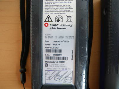 Leica disto A6 distancemeter. make your best offer 