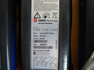 Leica disto A6 distancemeter. make your best offer 
