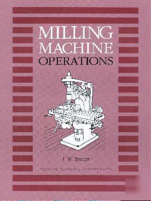 Milling machine operations - how to book