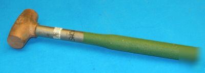 New hackett 2LB.copper hammer mallett soft non-marring
