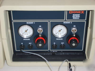 Dionex uv/vis detector-reagent del module& auto sampler