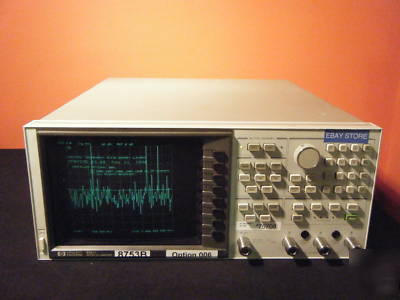 Hp agilent 8753B network analyzer w/ opt's 006