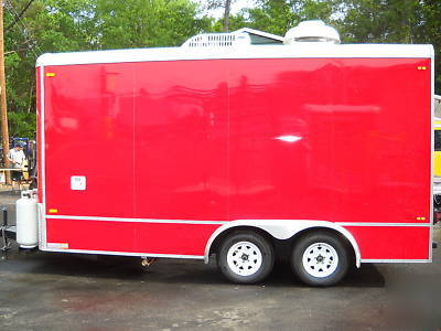 New 2010 8.5 x 16 concession trailer 