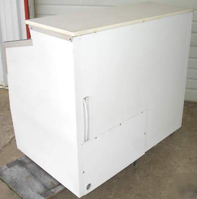 New master-bilt 10 cu.ft. slide top freezer ice cream 