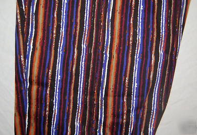 Nwt dickies executive chef baggy black striped pants l