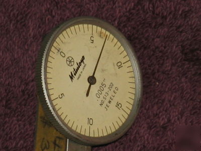 Starrett/mitutoyo/spot-on/micrometer lot of (5)tools