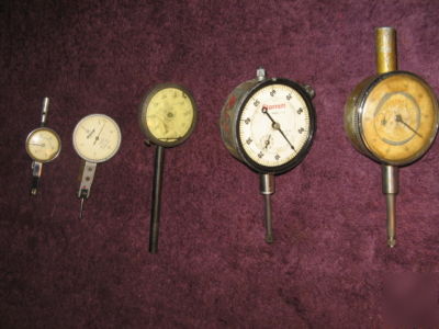Starrett/mitutoyo/spot-on/micrometer lot of (5)tools