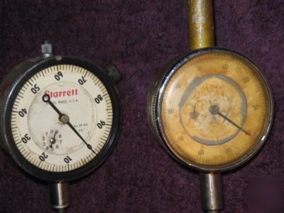 Starrett/mitutoyo/spot-on/micrometer lot of (5)tools