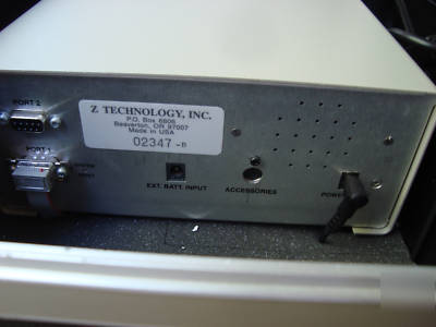 Z technology r-507 field strength meter w spectrum disp