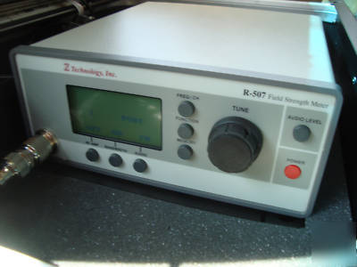 Z technology r-507 field strength meter w spectrum disp