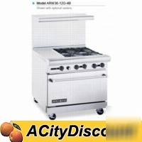 American range 4 burner 12