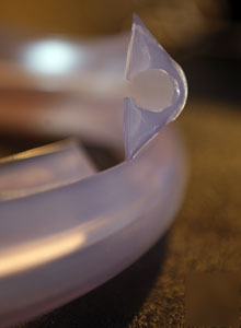 Omega 635 reusable flow feed line for vacuum infusion
