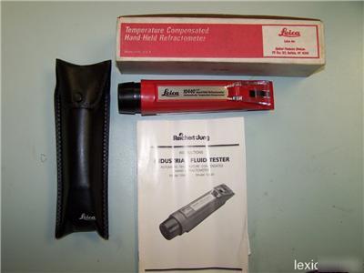 Reichert-jung leica 10440 hand held refractometer