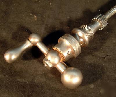Seneca falls lathe complete cross screw, handle & nut