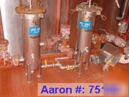 Used:fulflo cartridge filter, model SF6-22FC276, hastel