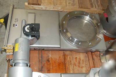 Vat pneumatic regulating vacuum gate valve 12