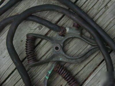 Used 8' heavy duty welder's ground to ground cable