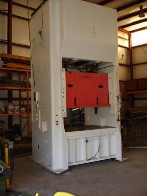 Verson 250 ton straight side double crank punch press
