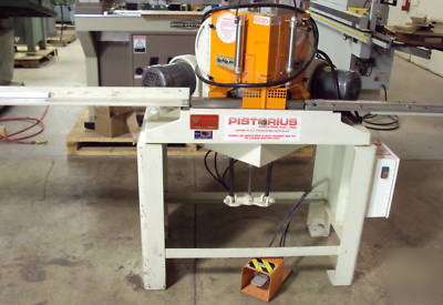Pistorius double mitre, in-outfeed , 1999, 230V, 3PH 